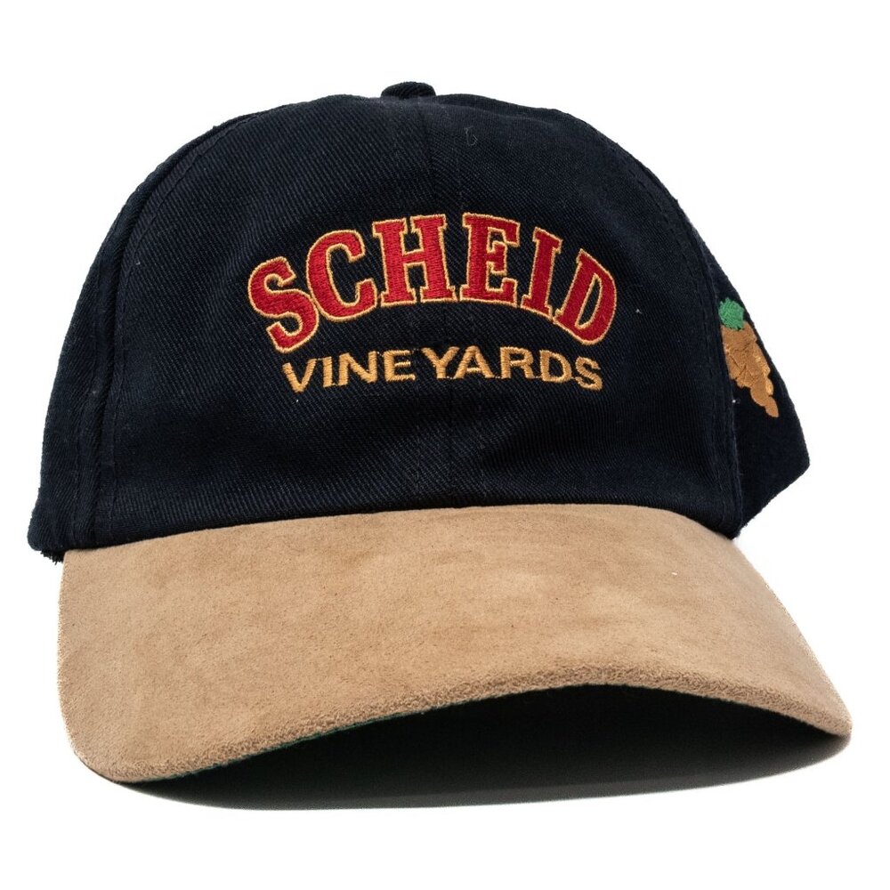 Scheid Vineyards Adjustable Black & Tan Cap By Imperial Headwear